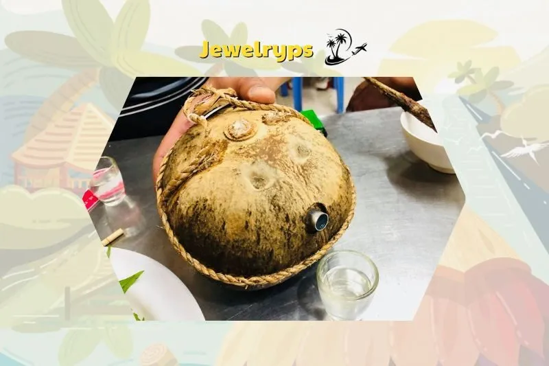 Ẩm thực đặc trưng tại Cồn Ốc