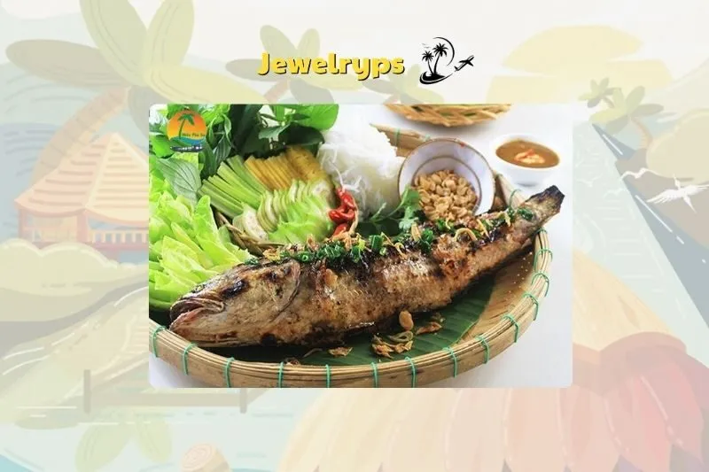 Cách thưởng thức cá lóc nướng trui đúng điệu