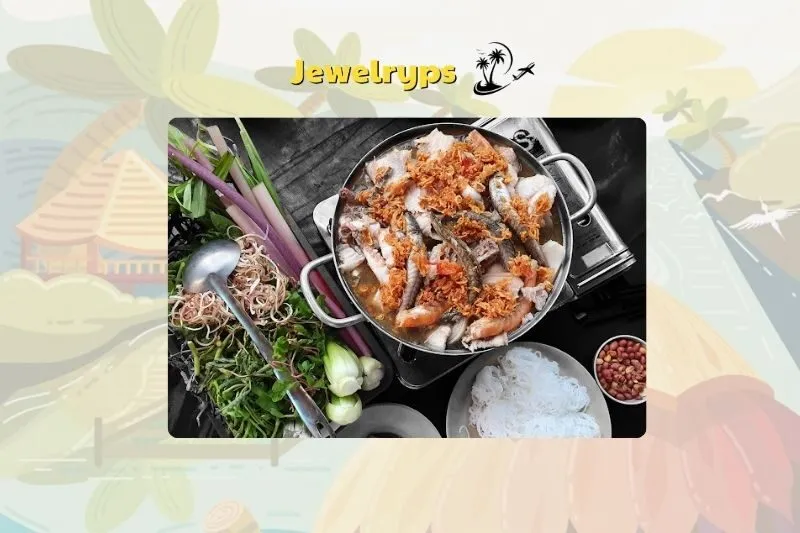 Hương vị đặc trưng của lẩu mắm Trúc Giang Bến Tre