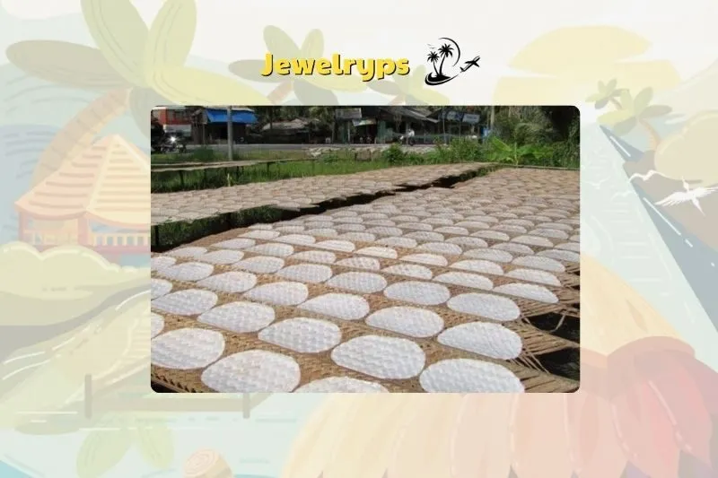 Những điều thú vị về làng nghề bánh tráng Mỹ Lồng Bến Tre