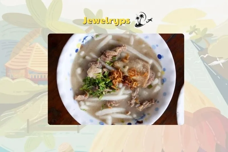 Quy trình chế biến bánh canh bột xắt